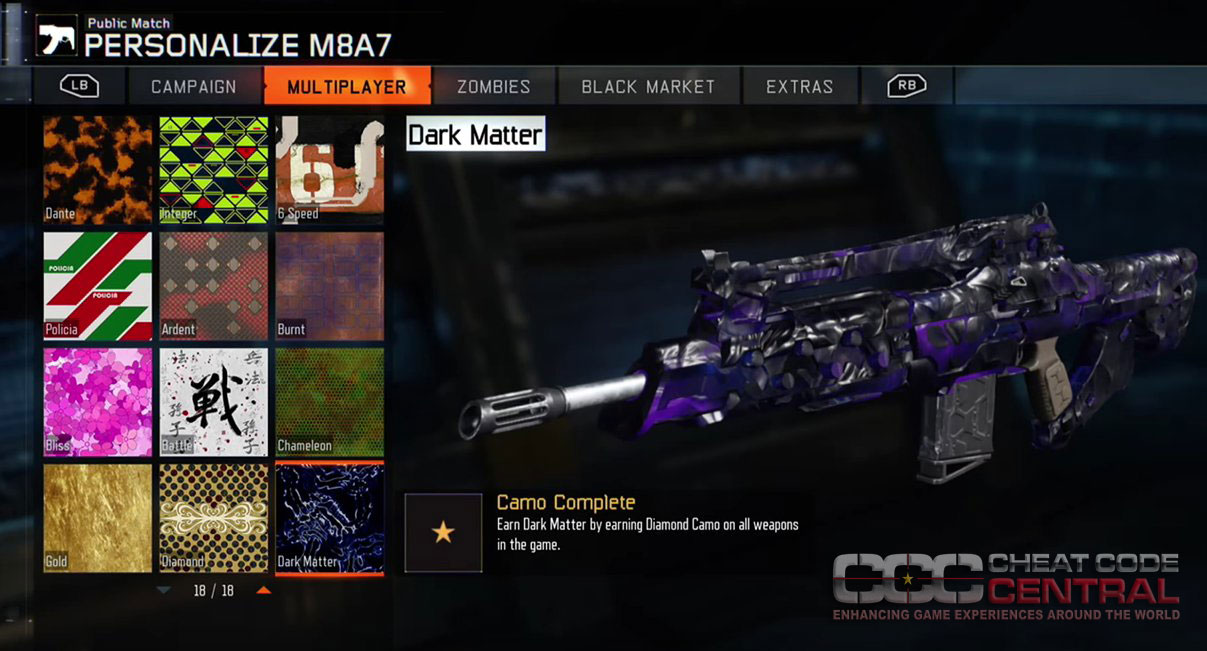 cheat codes for call of duty black ops 2 multiplayer xbox