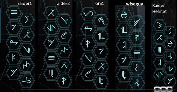 Secret Halo 4 Waypoint Glyph Codes