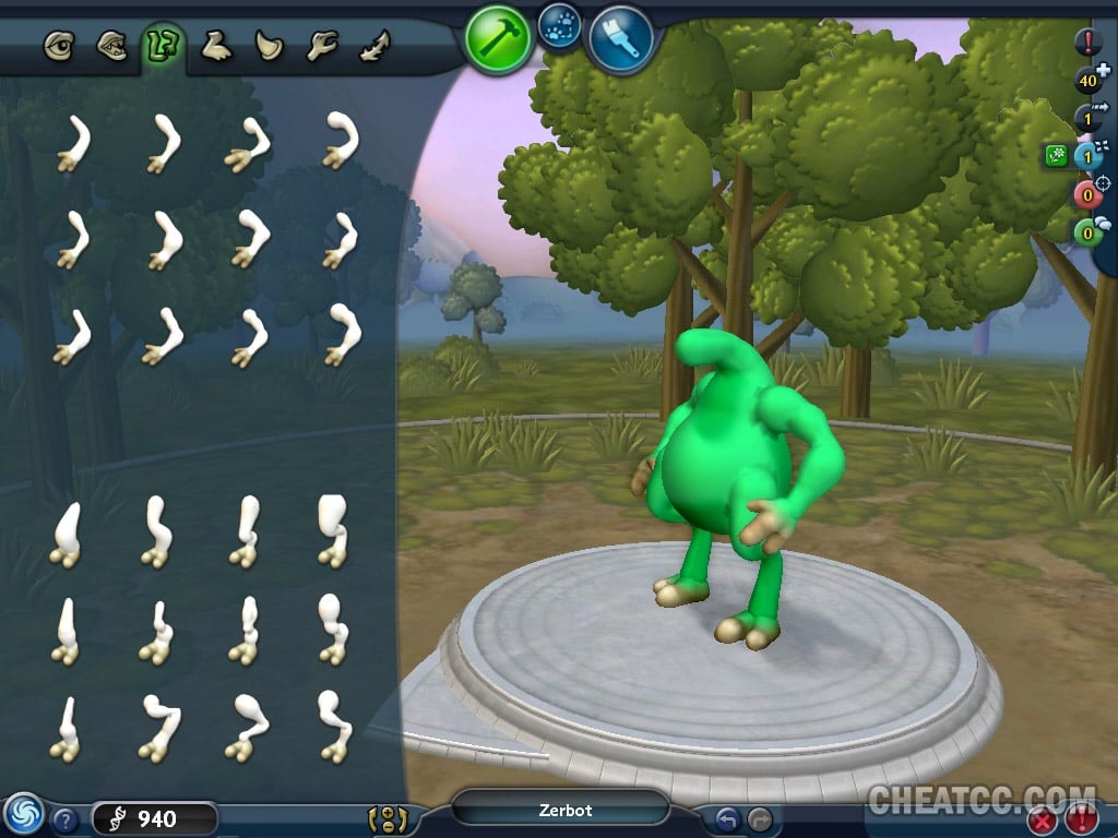 Spore Creature Creator Review for PC - 1024 x 768 jpeg 192kB
