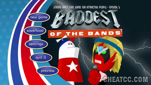 Strong Bad's Cool Game for Attractive People Episode 3: Baddest of the Bands image
