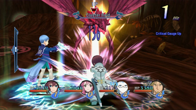 Gameplay in Tales of Graces f