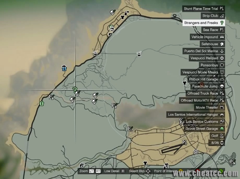 Grand Theft Auto 5 Mega Guide: Cheat Codes, Special Abilities, Map