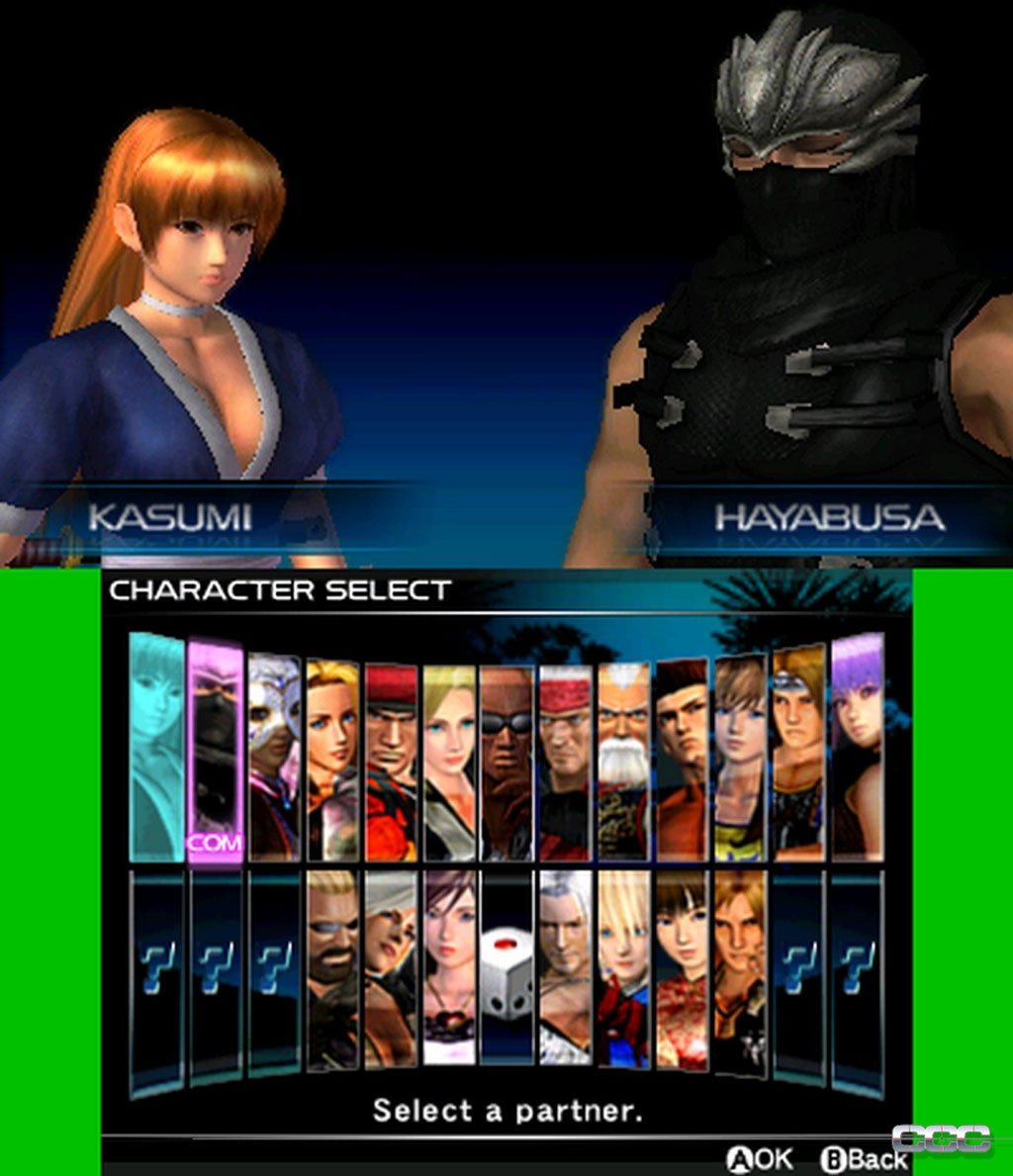 Dead Or Alive Dimensions Review For Nintendo 3ds Cheat Code Central 
