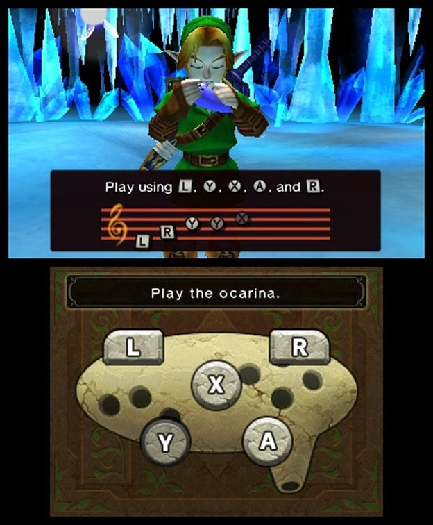 pizarra habla pico The Legend of Zelda: Ocarina of Time 3D Review for Nintendo 3DS - Cheat  Code Central