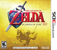 The Legend of Zelda: Ocarina of Time 3DS Box Art