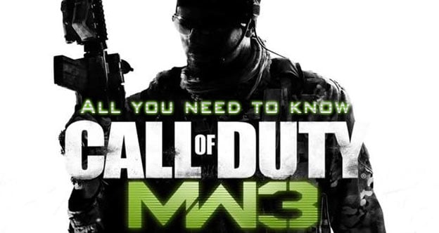 Modern Warfare 3's Multiplayer - All You Need To Know