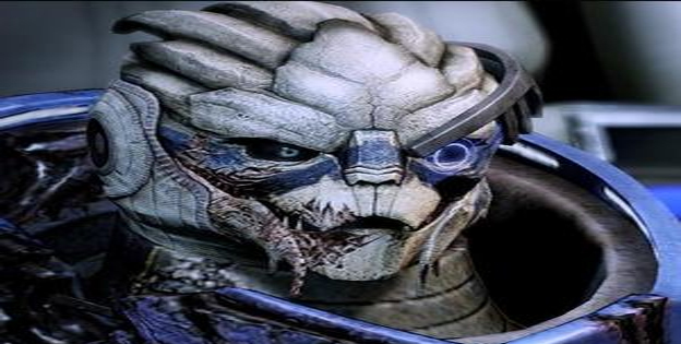 1. Garrus Vakarian (Mass Effect)