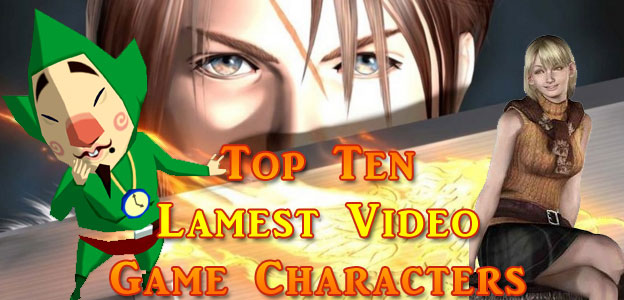 Top 10 Lamest Video Game Characters