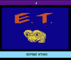  . E.T.: The Extra-Terrestrial Atari 2600