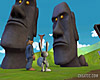 Sam & Max Episode 202: Moai Better Blues screenshot - click to enlarge