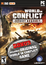 World in Conflict: Soviet Assault box art