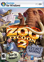 Zoo Tycoon 2: Extinct Animals box art