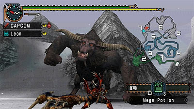 Monster Hunter Freedom Unite screenshot