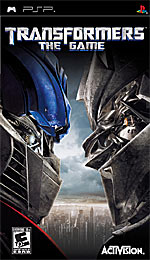 Transformers: The Game box art
