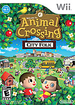 Animal Crossing: City Folk box art