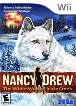 Nancy Drew: The White Wolf of Icicle Creek box art
