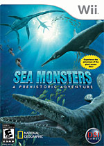 Sea Monsters: A Prehistoric Adventure box art