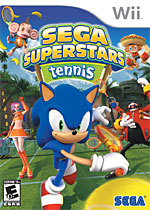 Sega Superstars Tennis box art