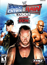 WWE Smackdown! vs. Raw 2008 box art
