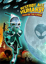 Destroy all Humans! Path of the Furon box art