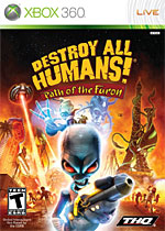 Destroy all Humans! Path of the Furon box art