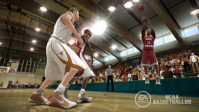 NCAA Basketball 09 screenshot