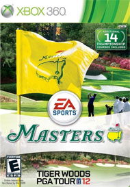 Tiger Woods PGA Tour 12: The Masters Box Art