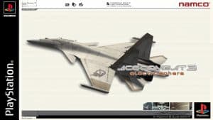 Ace Combat 3 key art