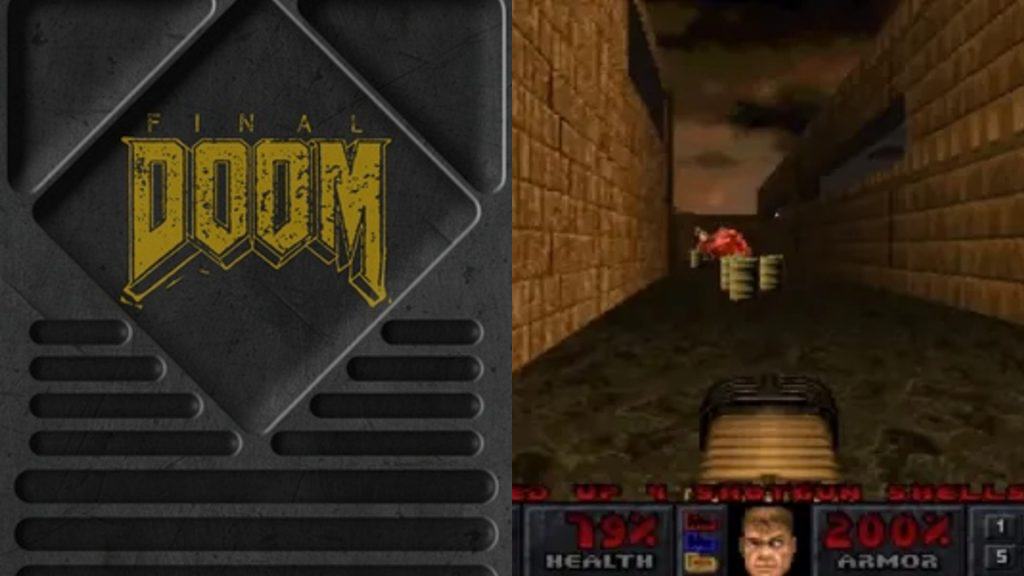 Final Doom gameplay and key art
