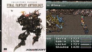 Final Fantasy Anthology box art and gameplay