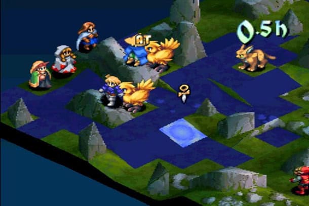 Final Fantasy Tactics gameplay