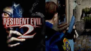 Resident Evil 2 gameplay and cover