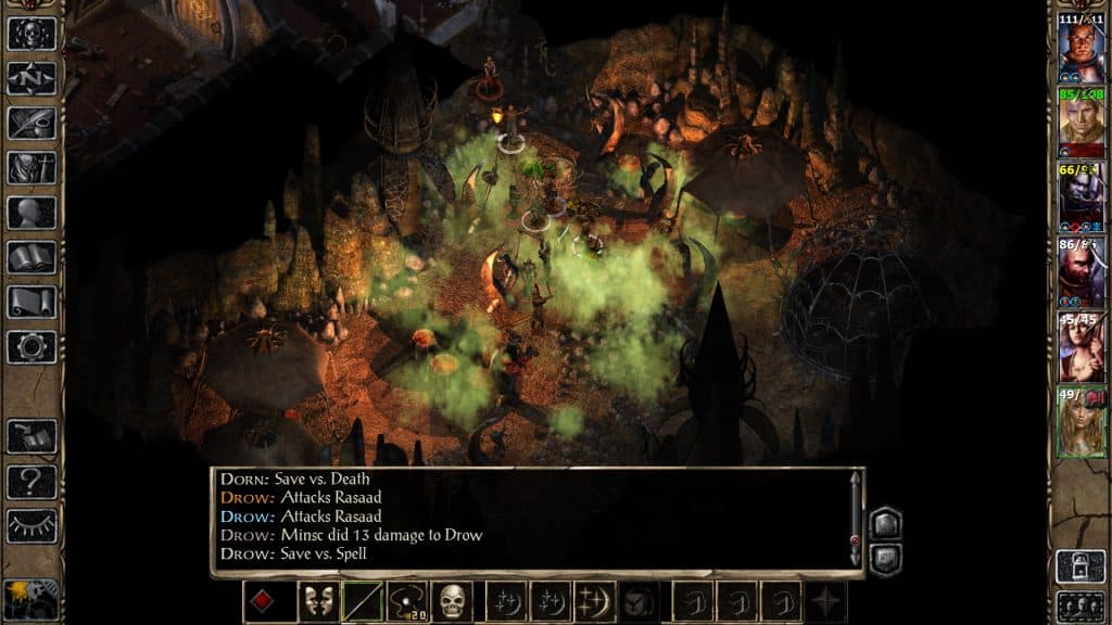 Baldur's Gate 2 gameplay
