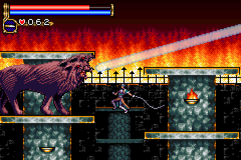 Castlevania: Circle of the Moon gameplay