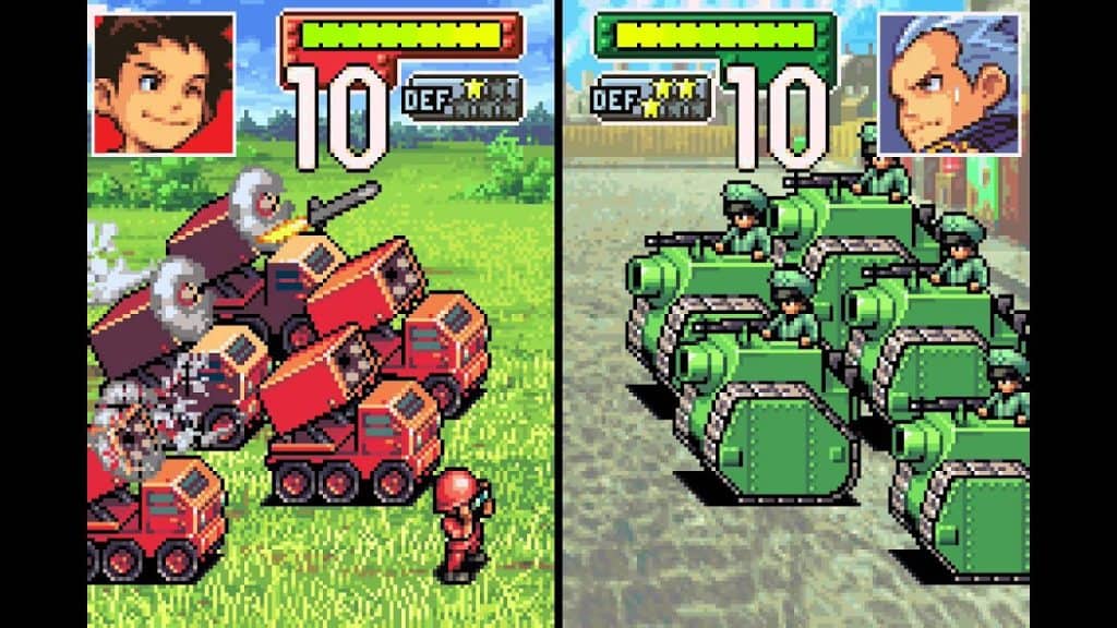Advance Wars gameplay