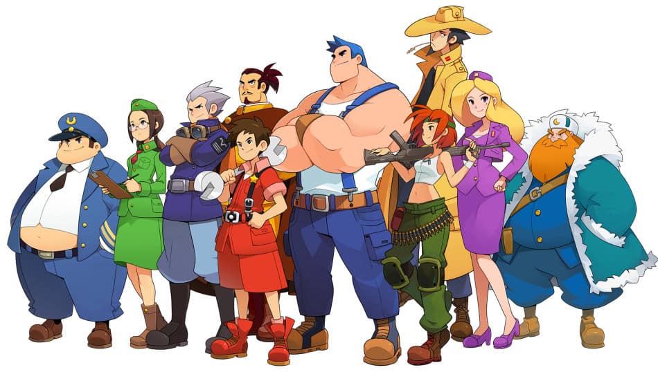 Advance Wars character artwork