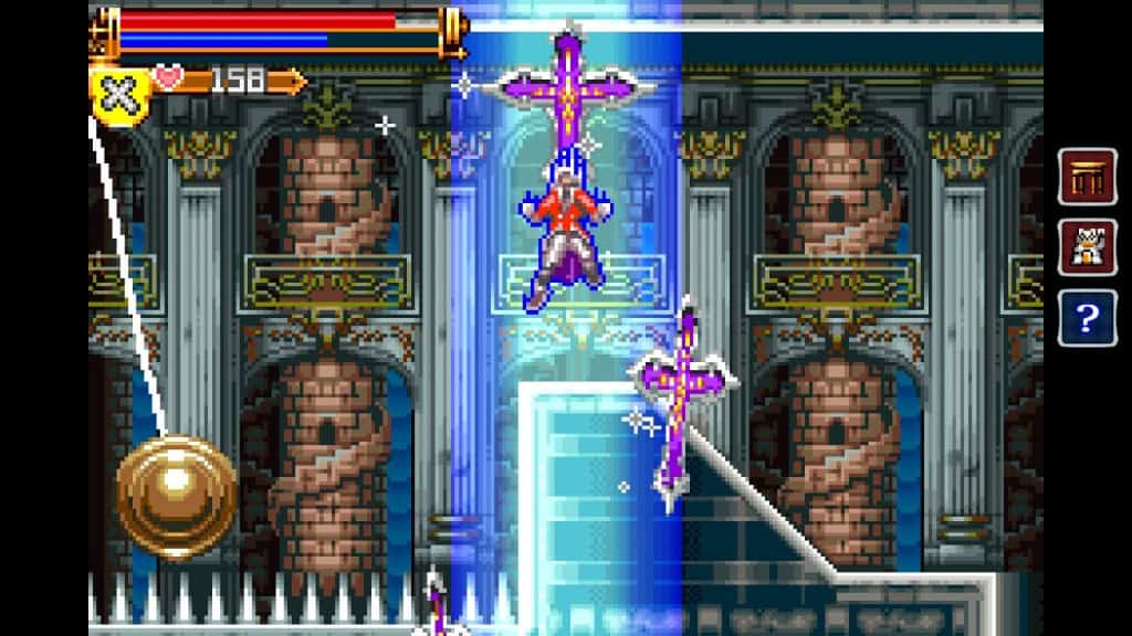 Castlevania: Harmony of Dissonance gameplay