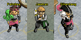 Characters in yohoho puzzle pirates