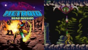Metroid: Zero Mission cover art and gameplay
