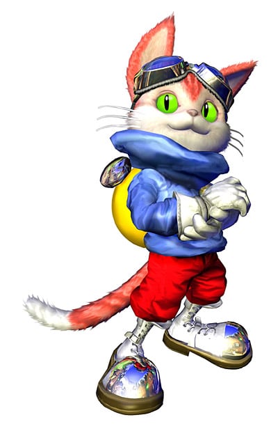 Blinx character creation screenshot