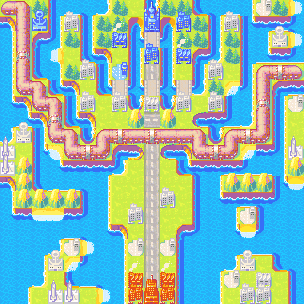 advance wars trident map