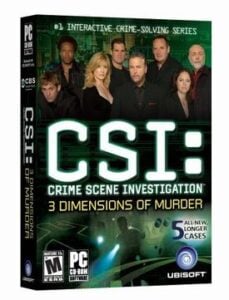 C.S.I: 3 Dimensions of Murder cover