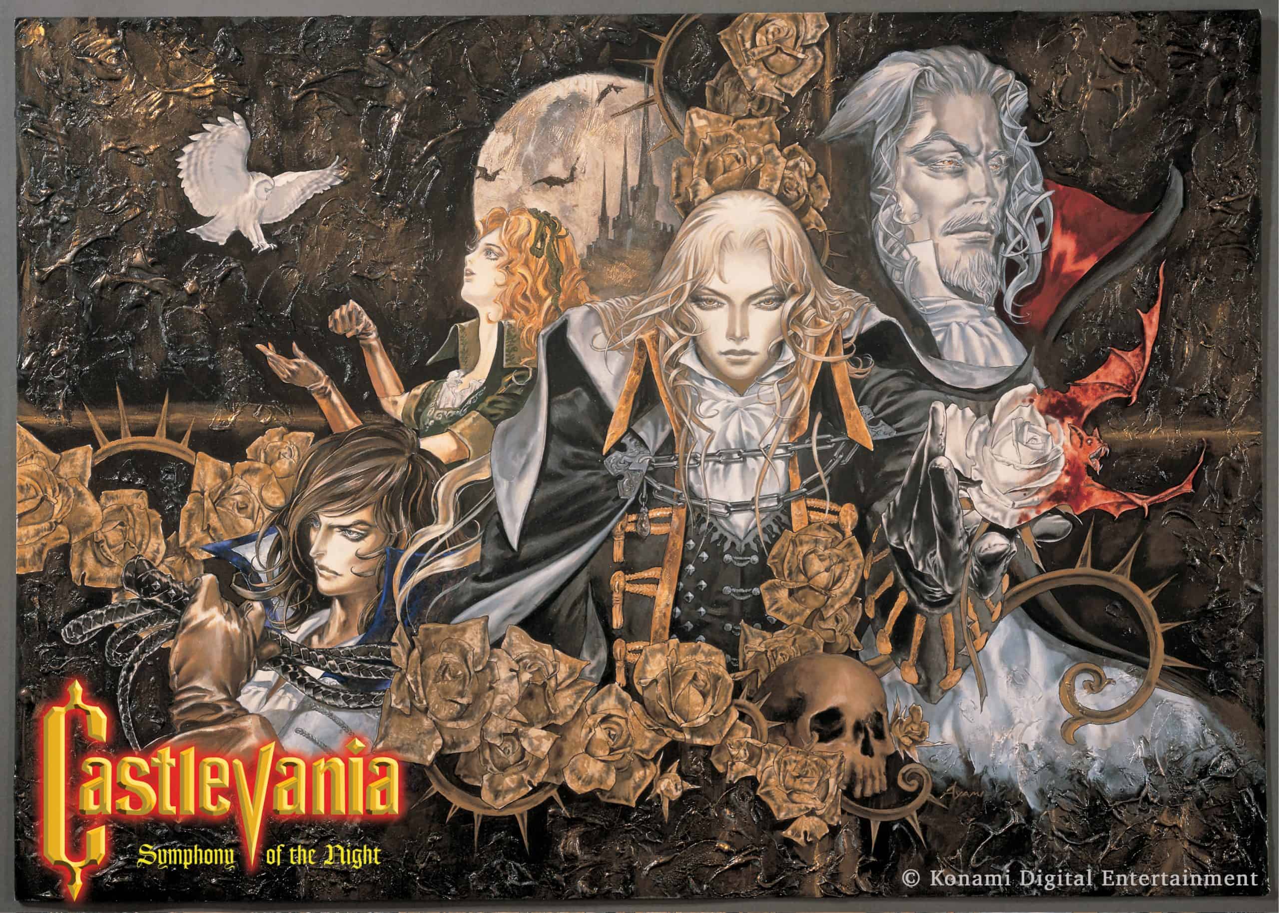 Castlevania: Symphony of the Night key art