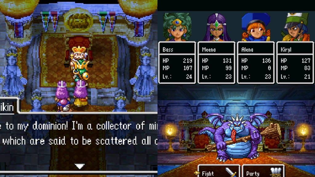 Dragon Quest 4 gameplay