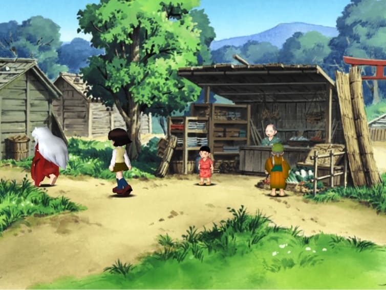 Inuyasha gameplay at a farm