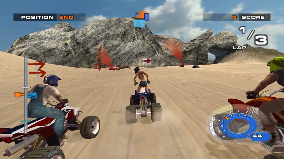 ATV Racing screenshot of racers