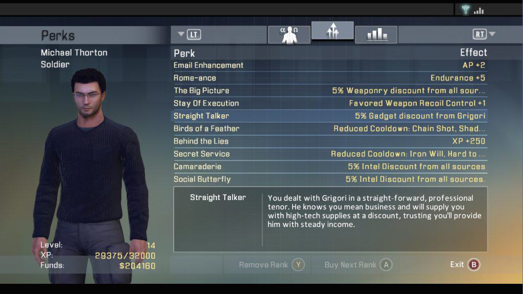 Alpha Protocol gameplay