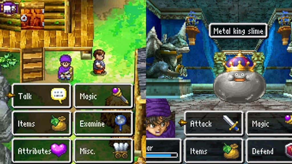 Dragon Quest V gameplay