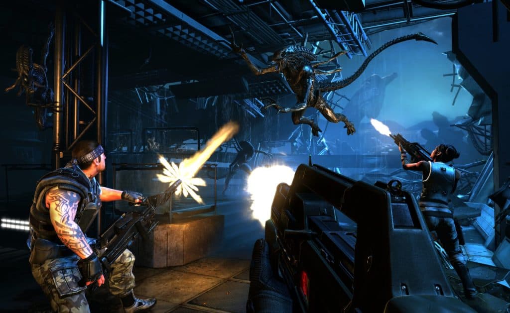 Aliens: Colonial Marines gameplay