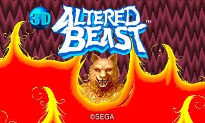 3D Altered Beast key art